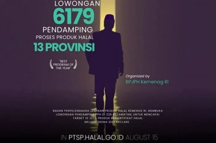 Rekrutmen pendamping produksi halal (Kemenag)