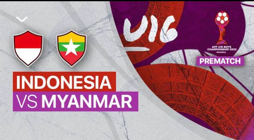 Link live streaming Timnas Indonesia vs Myanmar dalam laga semifinal AFF U-16.