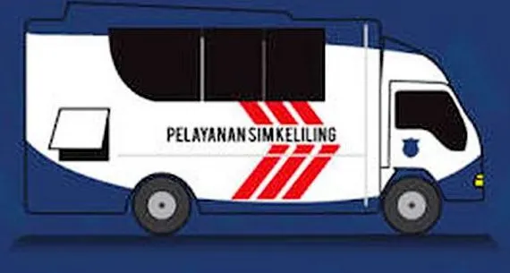 Ilutrasi SIM Keliling di DKI Jakarta