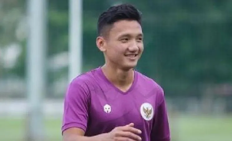Pemain Persija Jakarta Syahrian Abimanyu yang sudah melakukan debut bersama Macan Kemayoran akhir pekan lalu di BRI Liga 1.