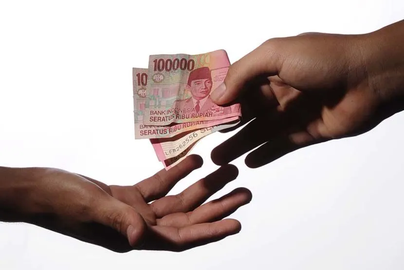 Ilustrasi minta uang paksa.