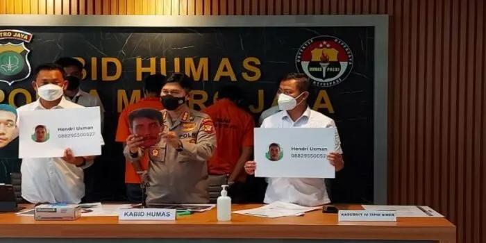 Kabid Humas Polda Metro Jaya Kombes Pol Endra Zulpan saat jumpa pers baru-baru ini.