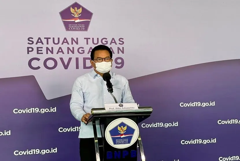 Juru Bicara Satgas Penanganan Covid-19 Prof Wiku Adisasmito 