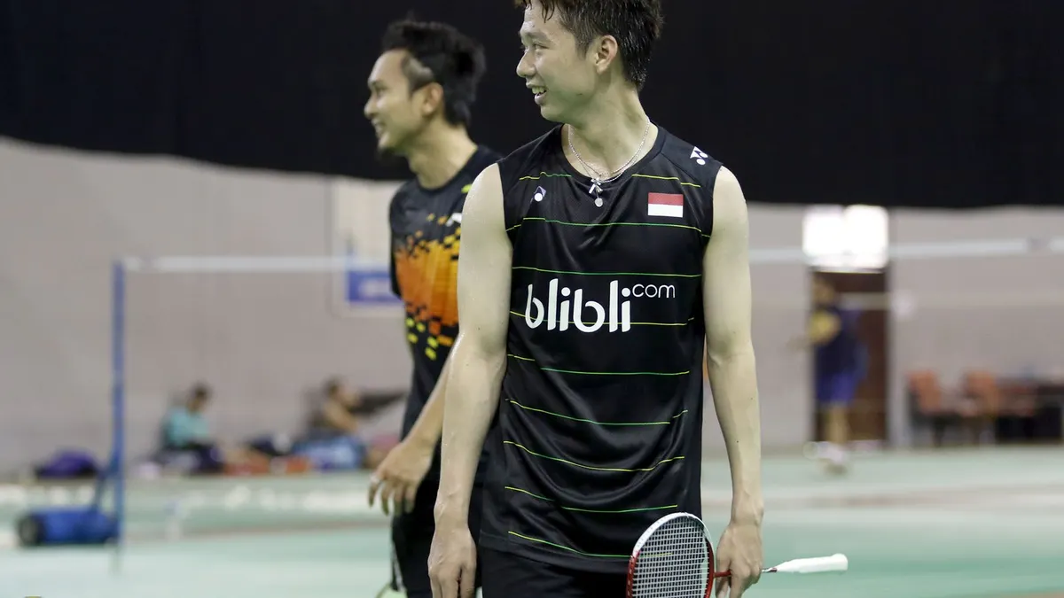 Kevin Sanjaya Sukamuljo dan Mohammad Ahsan