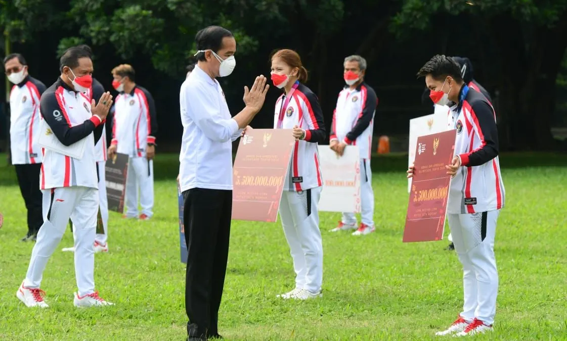 Undang Peraih Medali Olimpiade Tokyo 2020 ke Istana, Jokowi Curhat ke Greysia/Apriyani