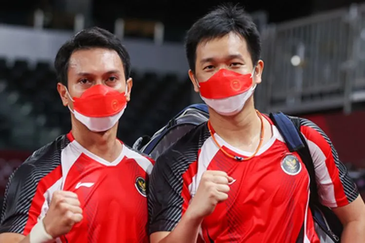 Olimpiade Tokyo 2020 : Ahsan/Hendra Akan Bertemu Ganda Cina Taipei, Bagaimana Peluang Menangnya? / dok.badmintonindonesia.org