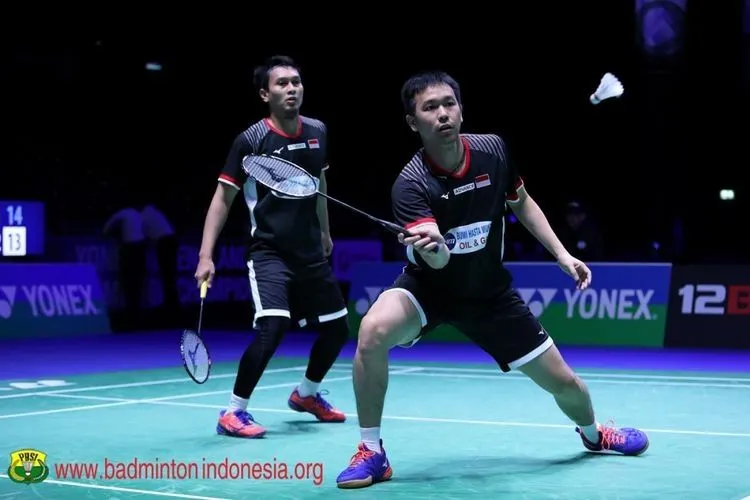Menang Lawan Jepang, Mohammad Ahsan/Hendra Setiawan Lolos ke Semifinal / dok. badmintonindonesia.org