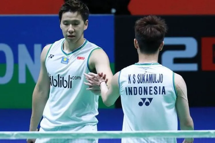 BULU TANGKIS OLIMPIADE 2020: Marcus Fernaldi Gideon/Kevin Sanjaya Sukamuljo Menang Mudah/badmintonindonesia.org