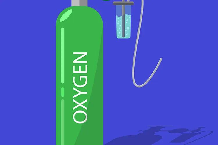 Ilustrasi tabung oksigen / Pixabay