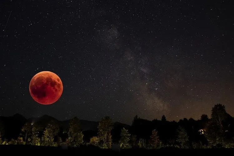 Gerhana Bulan Total: Tata cara Salat Gerhana Bulan Total Sesuai Sunah Nabi Muhammad (ilustrasi)/pixabay