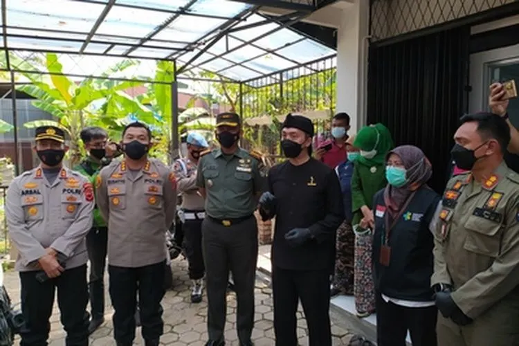 Forkopimda Kota Bogor saat menyambangi Perumahan Griya Melati Bubulak, Bogor Barat, Kota Bogor / Yogi Faisal