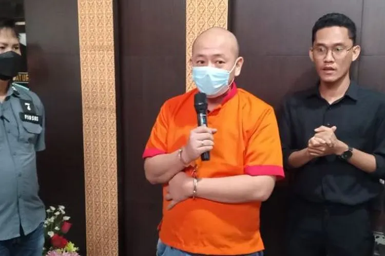 Jason Tjakrawinata (38) pelaku penganiayaan perawat RS Siloam Palembang [Andika/suara.com]