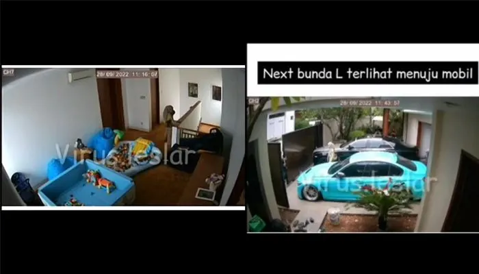 Viral Video Rekaman CCTV Rumah pada Saat Dugaan KDRT, Lesti Kejora Terlihat Baik Bahkan Masih Menyetir Sendiri