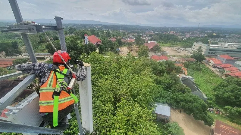 Jaringan 4G XL Axiata Jangkau Sebagian Besar Kecamatan di Sulawesi Tenggara Demi Tingkatkan Literasi Digital. (dok. XL Axiata)