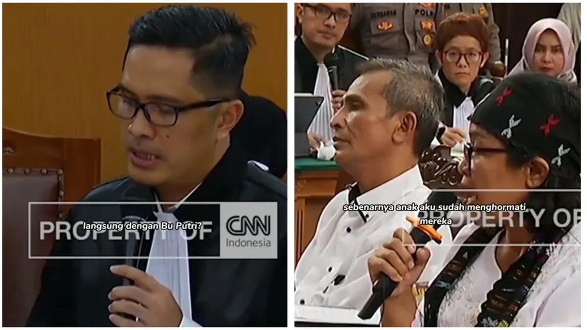 Febri Diansyah Memberikan Pertanyaan Menyakitkan, Ibunda Brigadir J Tak Kuasa Menahan Tangis dan Kesalnya!