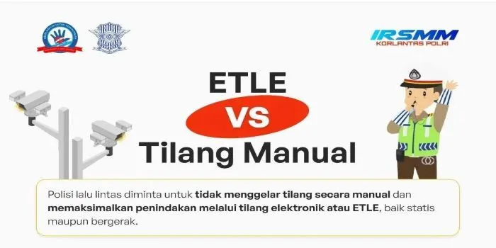 ETLE vs Tilang Manual, Sumber gambar : Instagram irsmm.korlantas