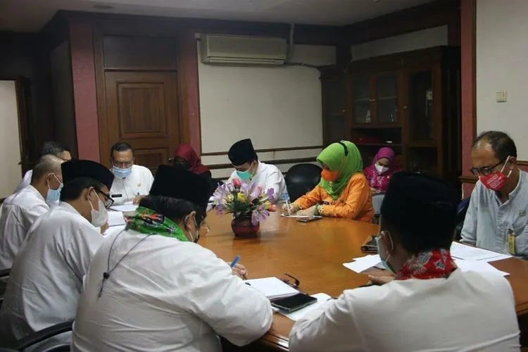 Rapat usulan perubahan nama GOR Rorotan dan Jalan Sungai Kendal di kantor Walikota Jakarta Utara/dok: Kominfotik Jakut.
