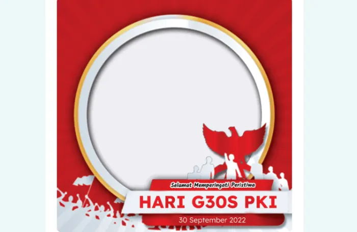 Twibbon peringatan G30S PKI.