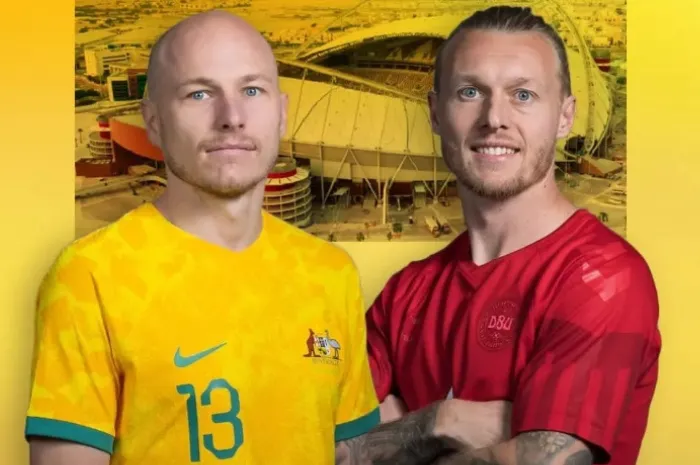 Nonton Siaran Langsung Australia vs Denmark Piala Dunia 2022 Qatar, Kick Off Jam 22.00 di Sini Gratis!