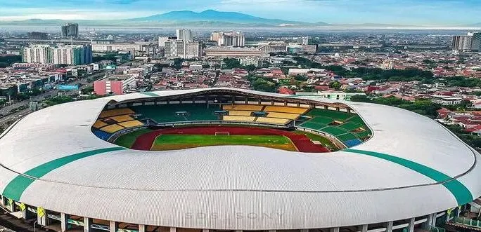 Stadion Patriot Candrabhaga Kota Bekasi yang akan jadi homebase Bhayangkara FC dan Bekasi FC (Ahha PS Pati) musim depan.