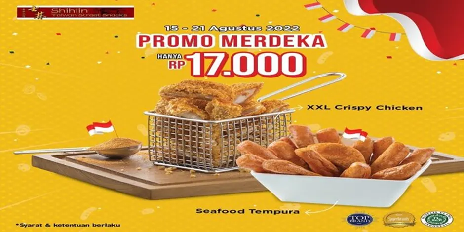 Daftar Promo Makanan HUT RI ke-77 17 Agustus 2022: Ada Shihlin hingga Street Boba, Jangan Sampai Kelewatan!