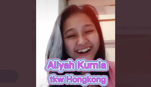 'Aliyah Kurnia Viral Media Fire 2 Jari' viral di media sosial.
