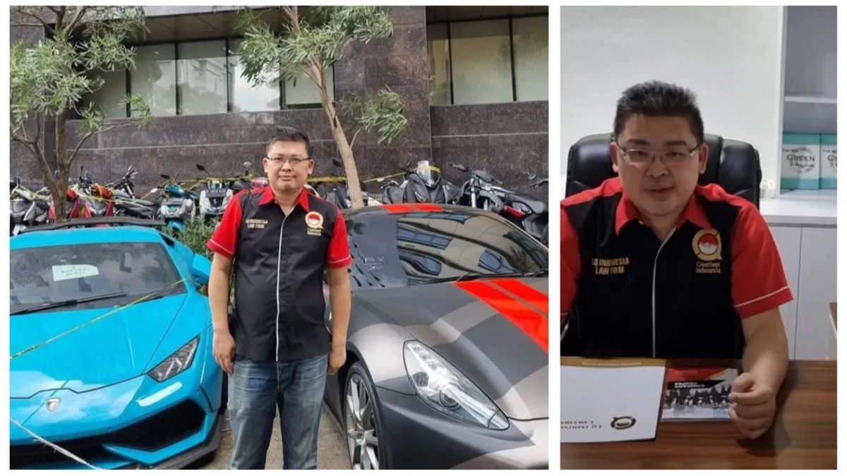 Potret Pengacara Alvin Lim.