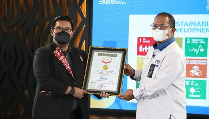 PNM PKU Cetak Rekor MURI Webinar Pembangunan Keberlanjutan  oleh Perempuan Terbanyak