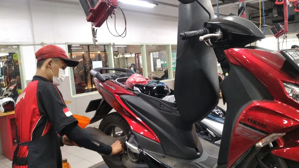 Konsumen Wajib Tahu, Standar Pelayanan Bengkel Resmi Yamaha. (dok. Yamaha)