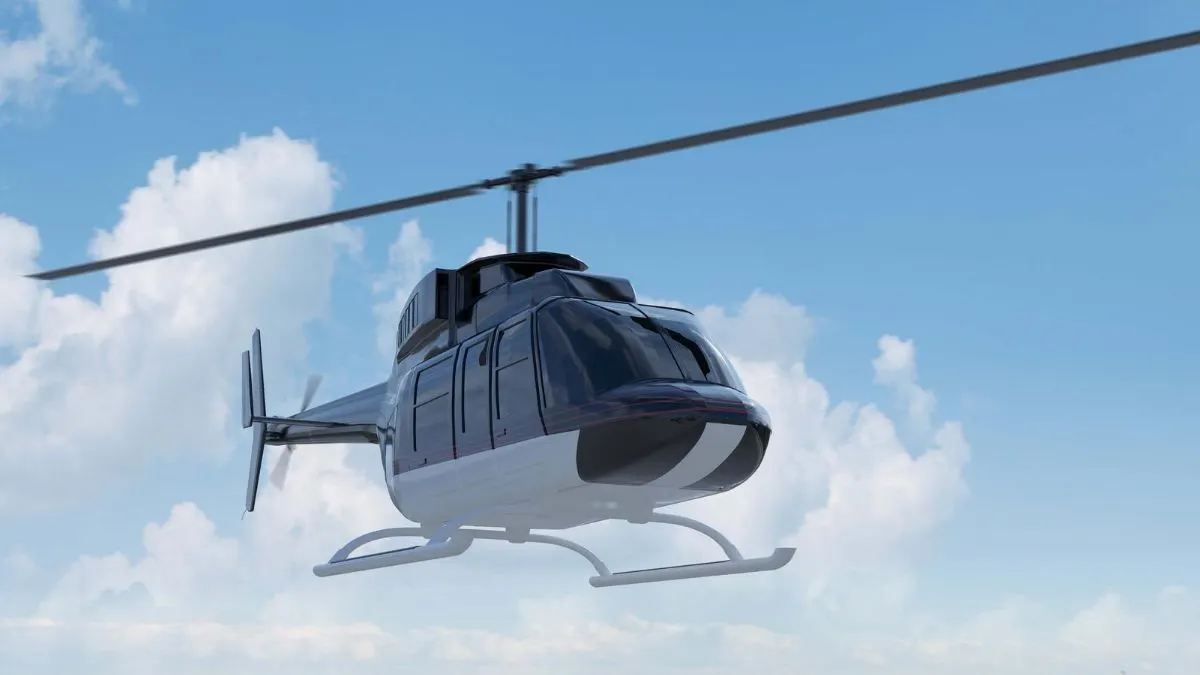 Ilustrasi, helikopter milik Polri dikabarkan hilang di perairan kepulauan Bangka Belitung, Minggu, 28 November 2022.