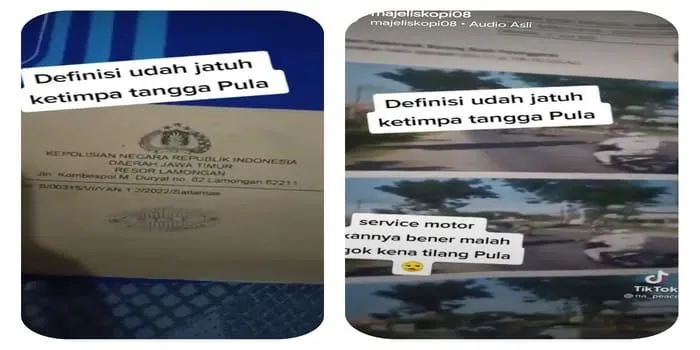 Surat Tilang (instagram/ @majeliskopi08)