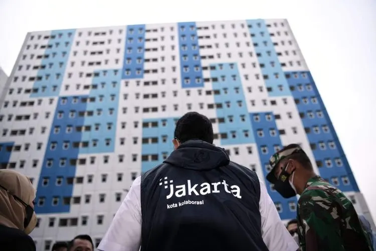 631 Pasien Covid-19 Rawat Inap di Rusun Nagrak Cilincing Jakut
