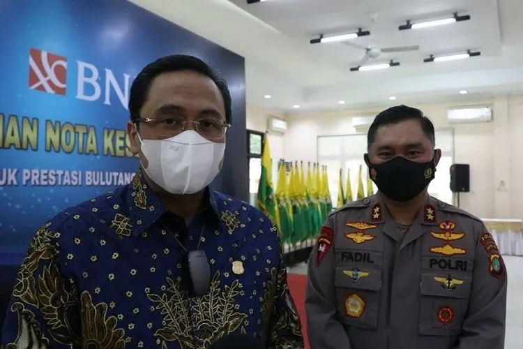 Ketua Umum PP PBSI Agung Firman Sampurna (kiri) dan Sekretaris Jenderal PP PBSI Muhammad Fadil Imran (kanan) /PBSI