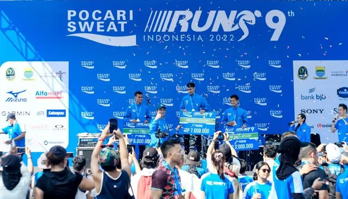 bank bjb Dukung Pocari Sweat Run Indonesia 2022