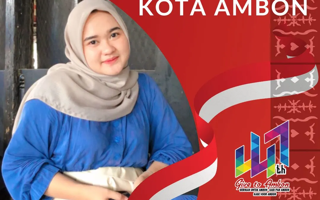 Twibbon hari jadi atau HUT Kota Ambon 447 tahun.