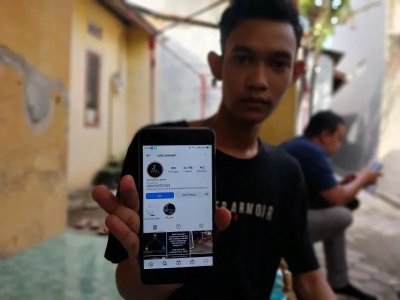 Muhammad Said Fikriansyah warga Klayan, Kecamatan Gunung, Kabupaten Cirebon. (Ayocirebon.com / Ayu Lestari)