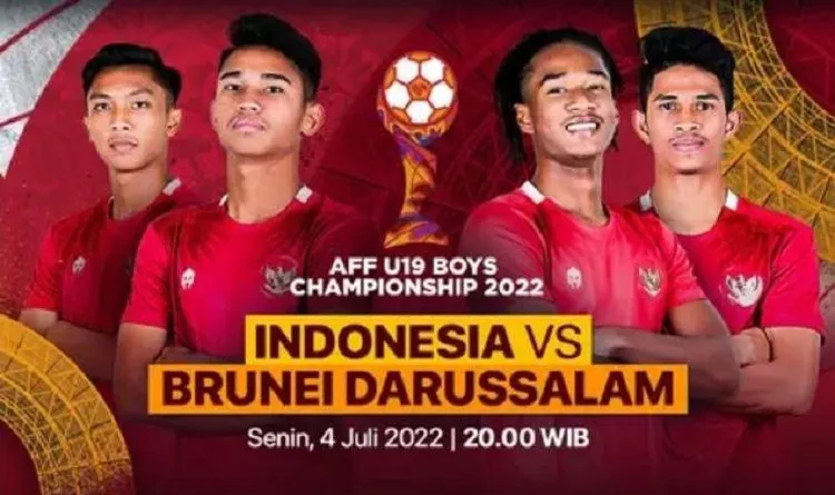   Indonesia VS Brunei Darussalam di Piala AFF U-19