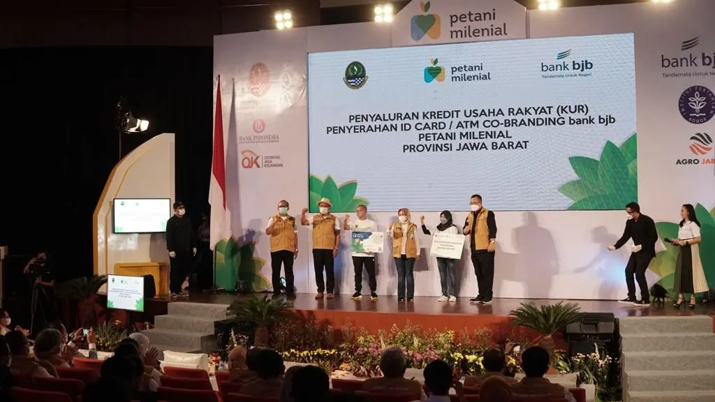 Inaugurasi Petani Milenial di Institut Pertanian Bogor (IPB) sebagai milestone perwujudan rumah besar Program Petani Milenial.