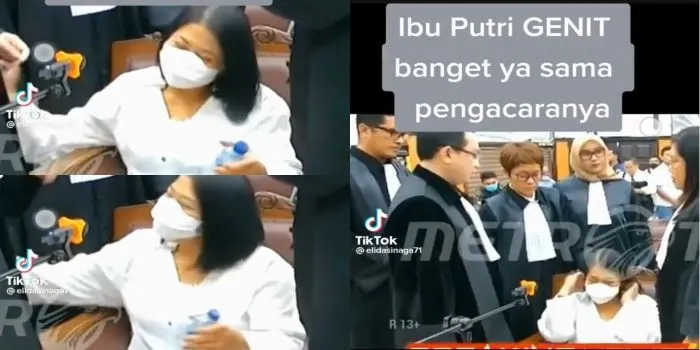 Putri Candrawathi Ketahuan Genit di Persidangan, Publik Makin Ragu Siapa yang Sebenarnya Dilecehkan?