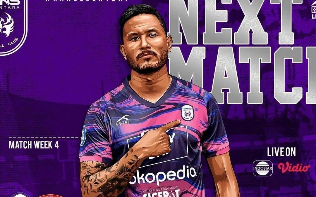 RANS Nusantara FC Bertanding Tandang Melawan PSM Makassar, Senin Petang.