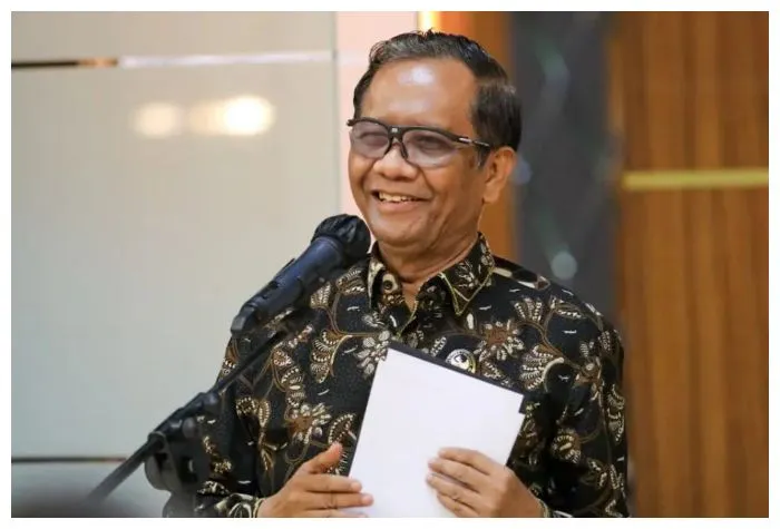 Menteri Kordinator Bidang politik, Hukum dan Keamanan Mahfud MD.