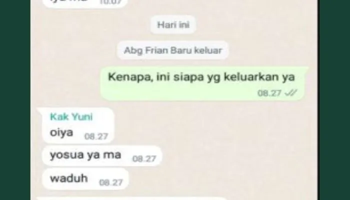 Misteri Nomor HP Brigadir J Keluar dari Grup Keluarga