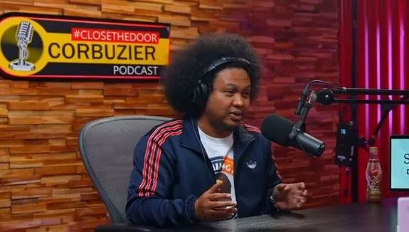 Komika Babe Cabita di podcast milik Deddy Corbuzier.