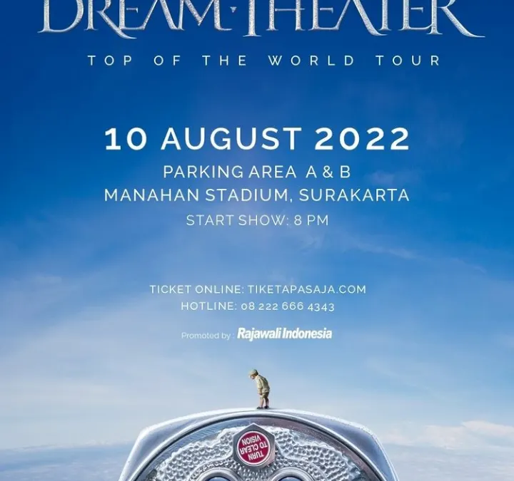 Jangan sampai lewatkan hiburan menarik dari konser Dream Theater di Indonesia pada ulan Agustus, cek harga tiketnya!