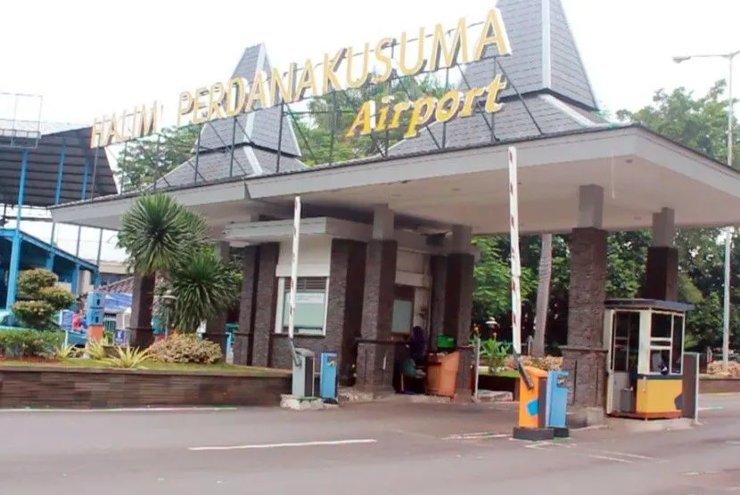 Ilustrasi. Pintu masu Bandara Halim Perdana Kusuma Jakarta.