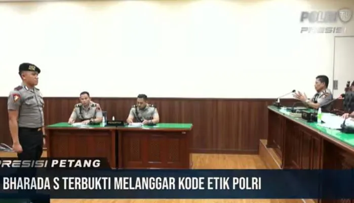 Sopir Ferdy Sambo, Bharada Sadam menjalani sidang kode etik terkait ketidakprofesionalan di kasus pembunuhan Brigadir J.