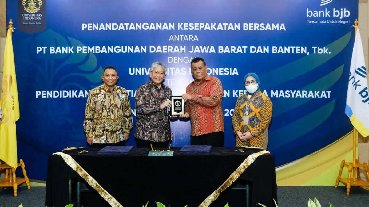 bank bjb kolaborasi dengan Universitas Indonesia