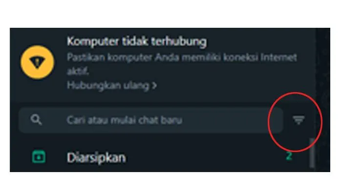 Apa Fungsi Tanda Garis Tiga di Pojok Kanan pada WhatsApp Web?
