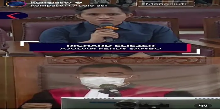 Richard Eliezer menjelaskan kondisi rumah tangga Ferdy Sambo dan istrinya Putri Candrawathi