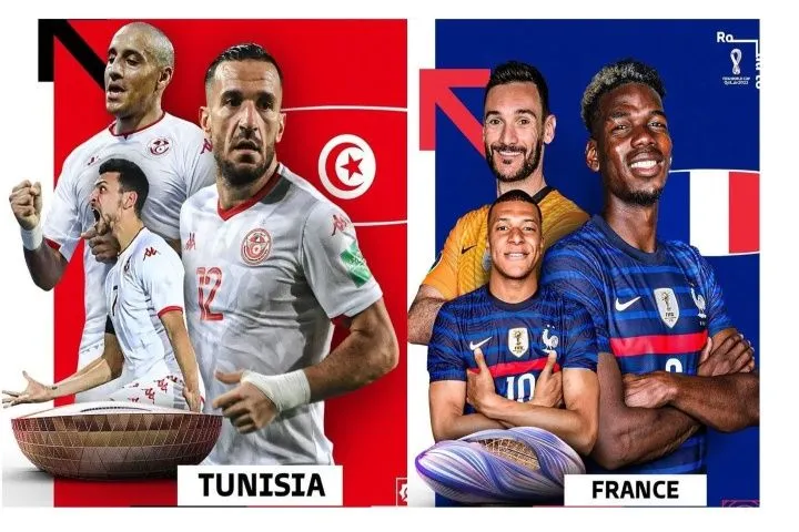 Link Live Streaming Tunisia vs Prancis Piala Dunia 2022 Qatar Kick Off Pukul 22.00 WIB, Tonton di Sini!